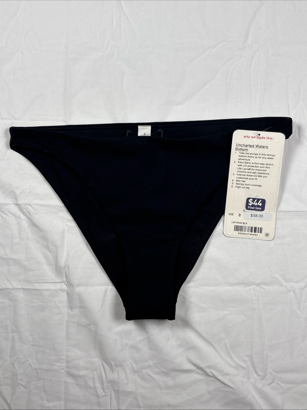 lululemon athletica Black Swim Bottom